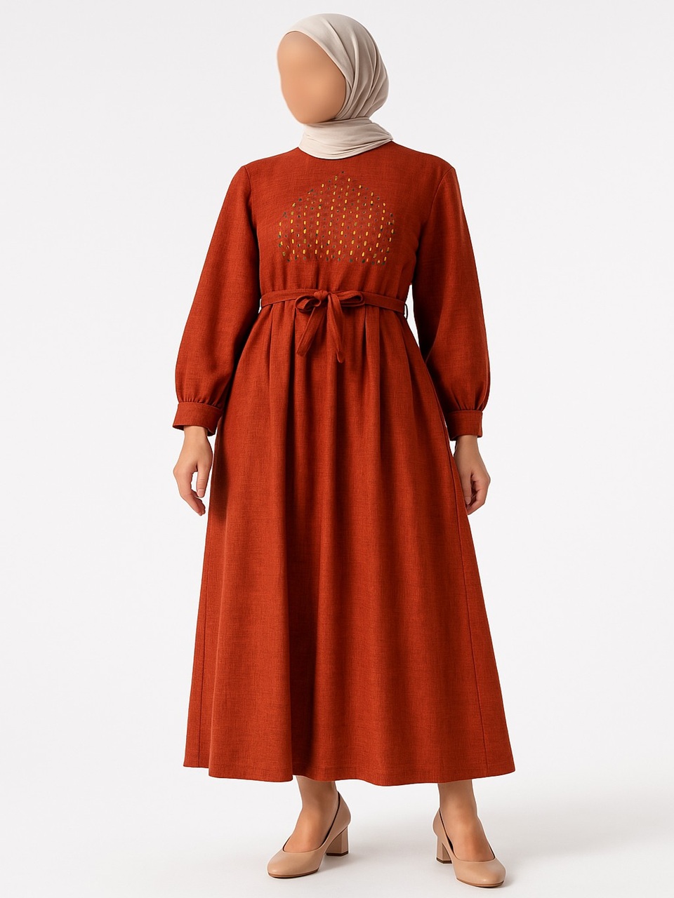 کفتان گلدوزی مدل آیلین